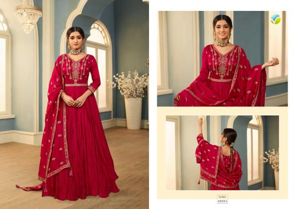  Vinay Tumbaa Tamanna Georgette Designer Gown With Dupatta Collection